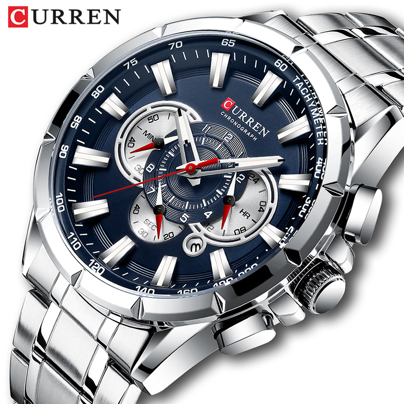Men Accessories For Wrist - CURREN zegarek na rękę mężczyźni wodoodporny