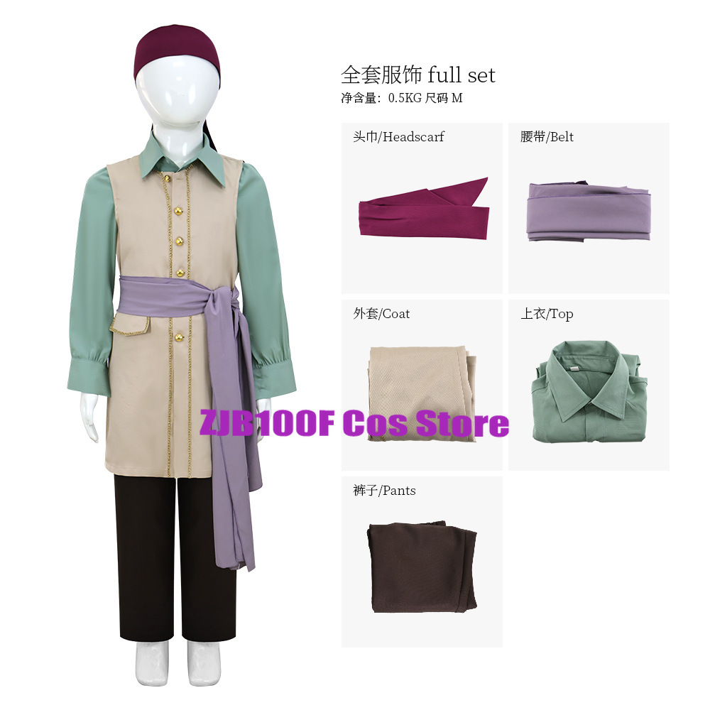 Men'S Accessories Clothing - Anime Kapitan Clark Strój Cosplay Uniform