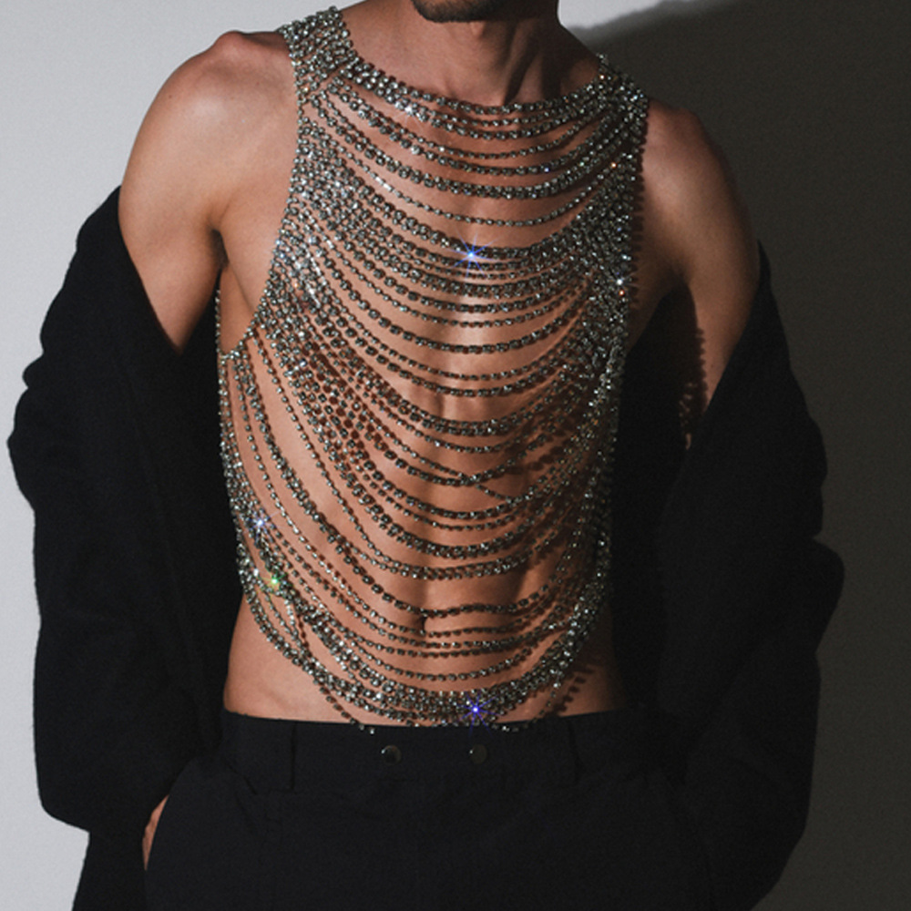 Men'S Accessories Clothing - Moda Luksusowa Bling Męska damska bielizna