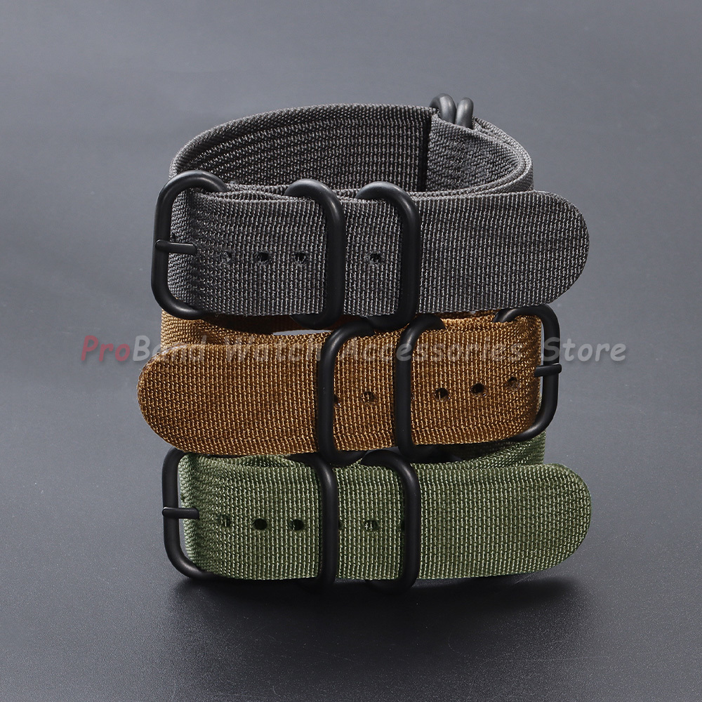 Pasek do zegarka nylonowy sreb – Men Accessories Ring And Bracelet recenzja i cena