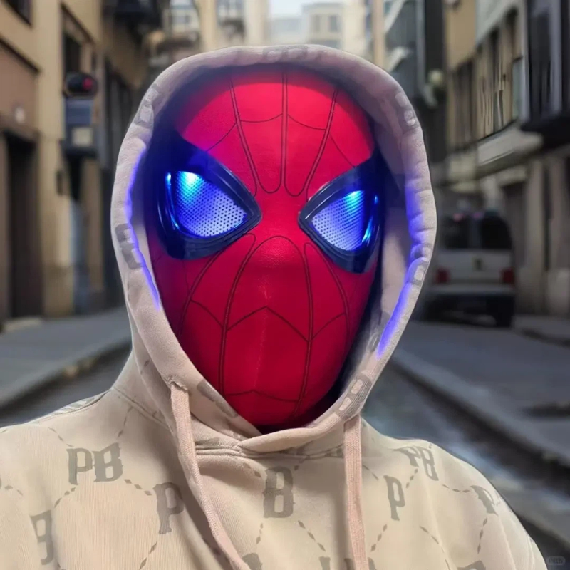 Maska Spider-Mana z ruchomymi  – Men'S Accessories Clothing recenzja i cena