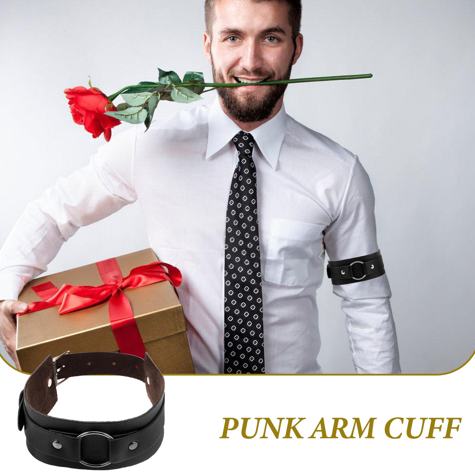 Regulowana opaska na ramię dla – Men Accessories Ring And Bracelet recenzja i cena