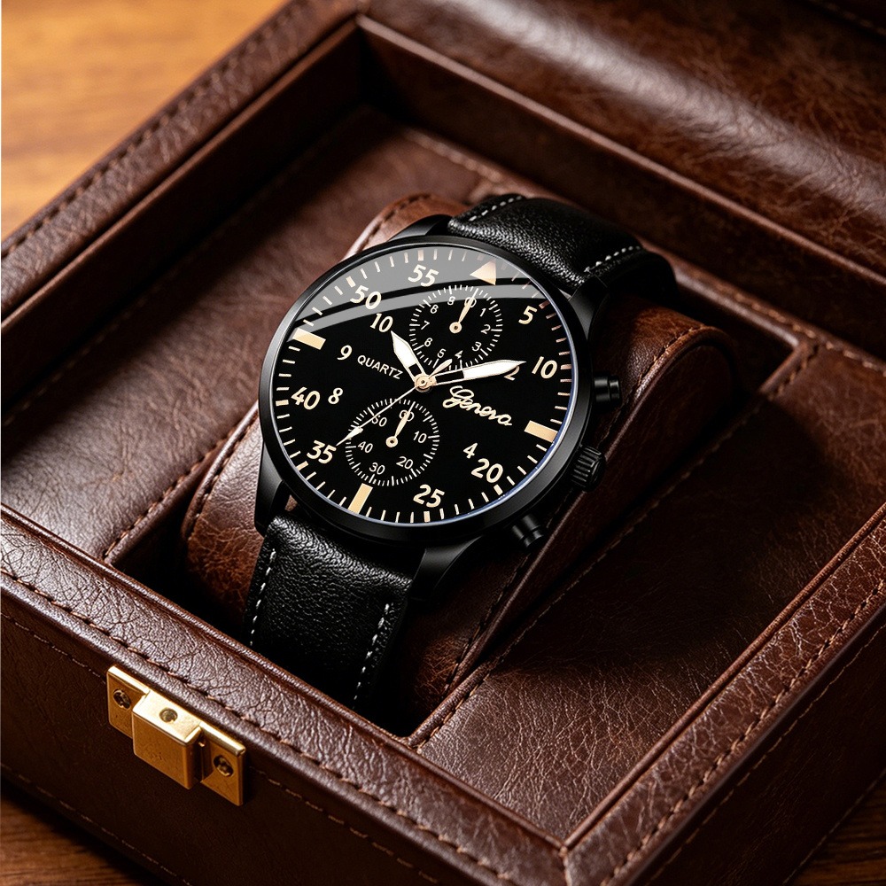 Elegancki zestaw 4-częściowy:  – Men Accessories Ring And Bracelet recenzja i cena
