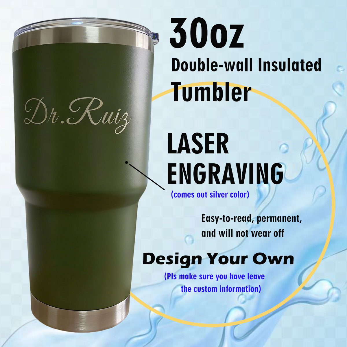 Personalizowany kubek termiczn – Flask Stainless Steel recenzja i cena