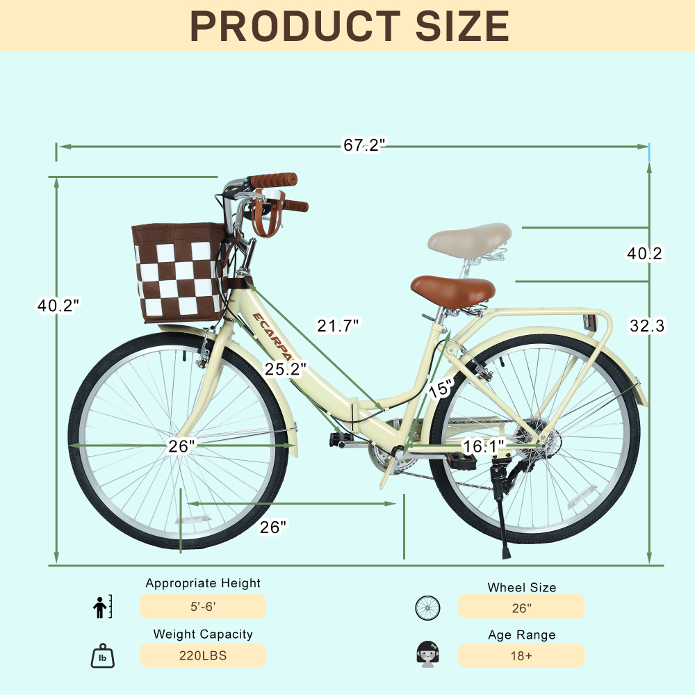 Rower miejski składany A26285B – Men Accessories Usa recenzja i cena