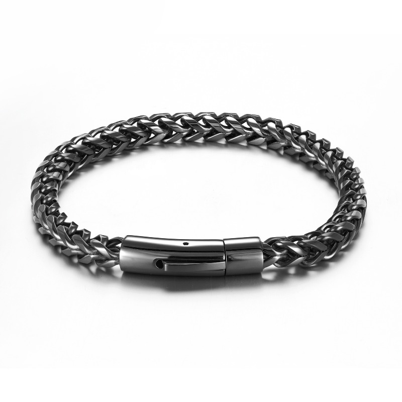 Męska bransoletka z tytanu, ek – Men Accessories Ring And Bracelet recenzja i cena