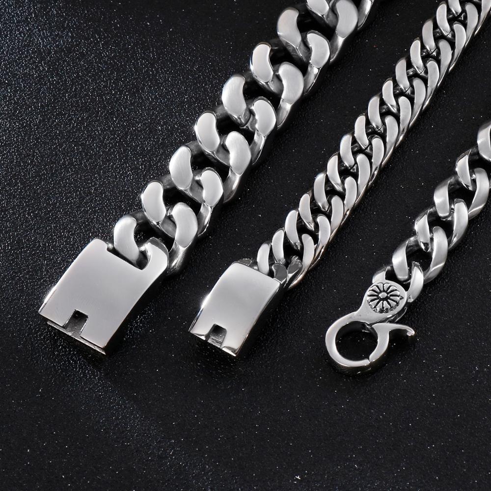 KALEN 22cm bransoletka z łańcu – Men Accessories Ring And Bracelet recenzja i cena