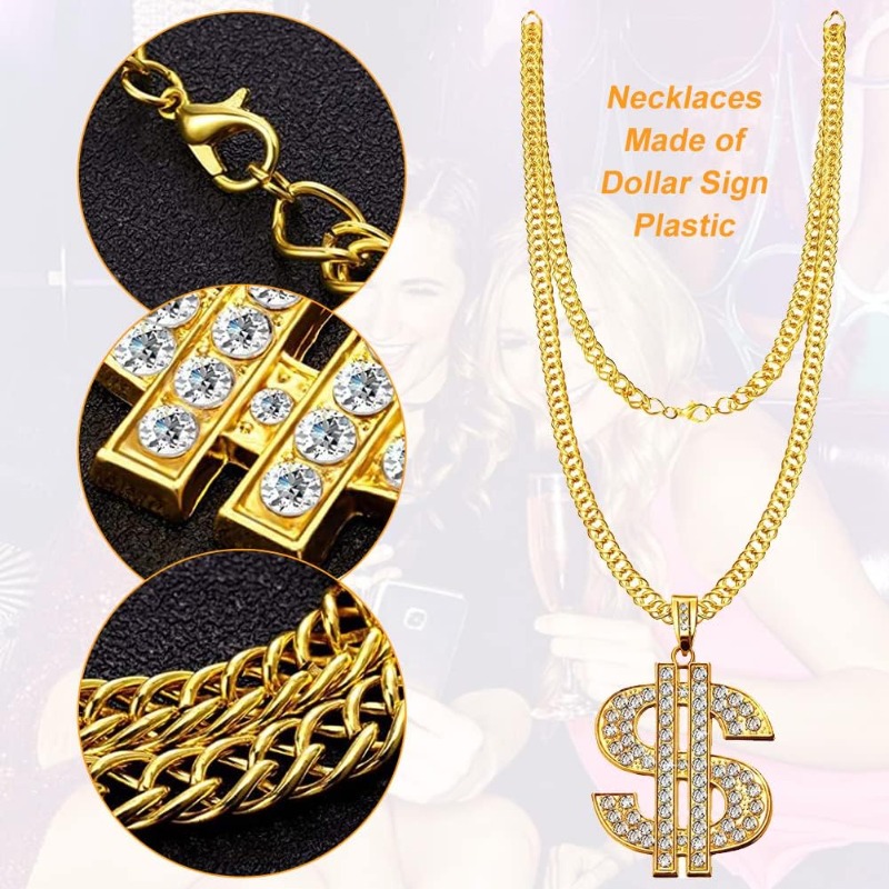 5-częściowy zestaw kostiumów h – Men Accessories Ring And Bracelet recenzja i cena