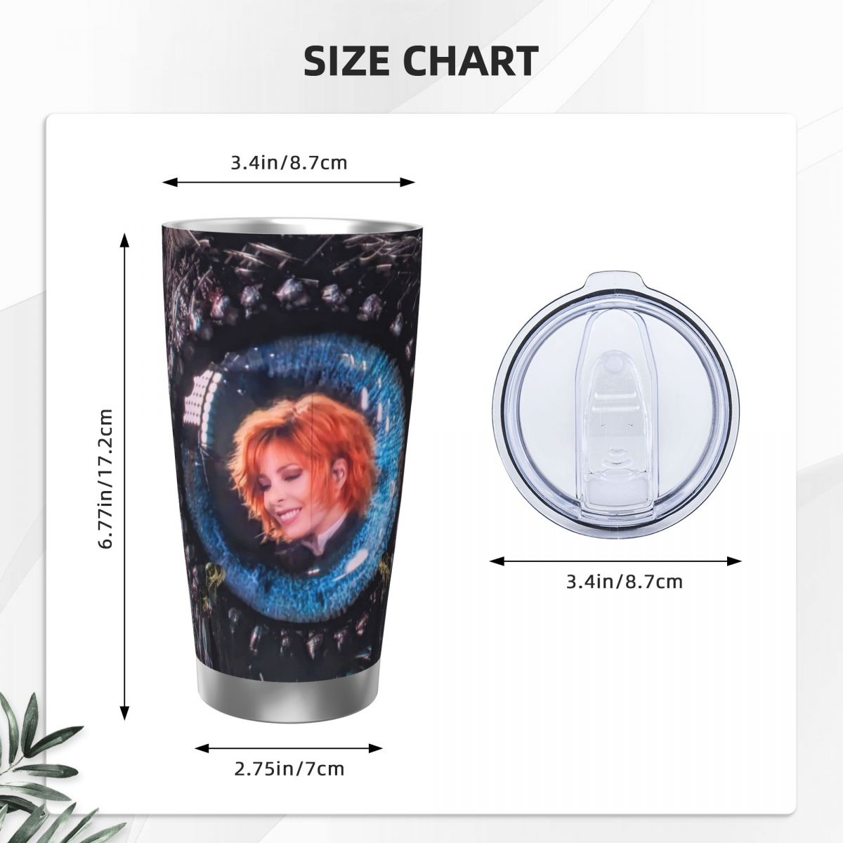 Mylene Farmer Nevermore Kubek  – Flask Stainless Steel recenzja i cena