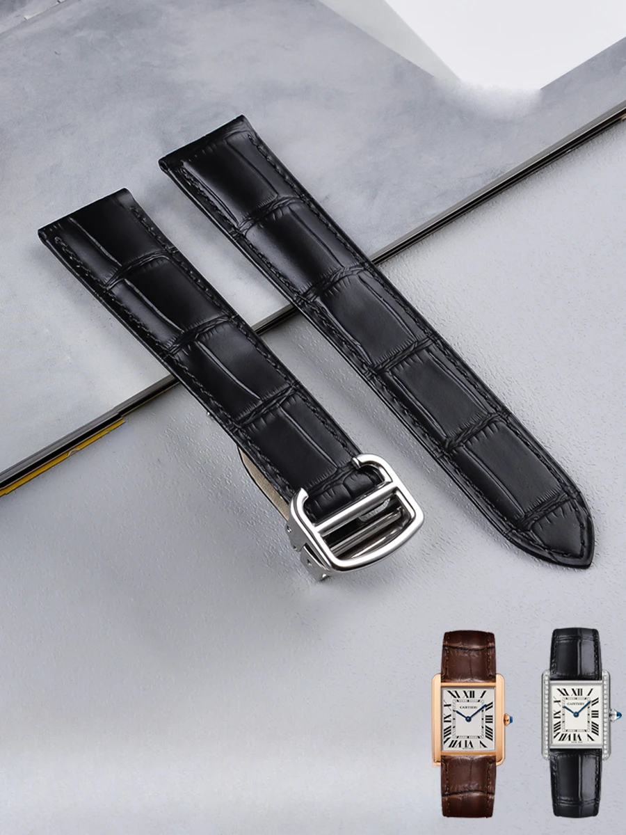 Dla Cartier Czarny Brązowy Pas – Men'S Accessories London recenzja i cena